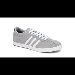 Adidas Grey Courtset Sneakers
